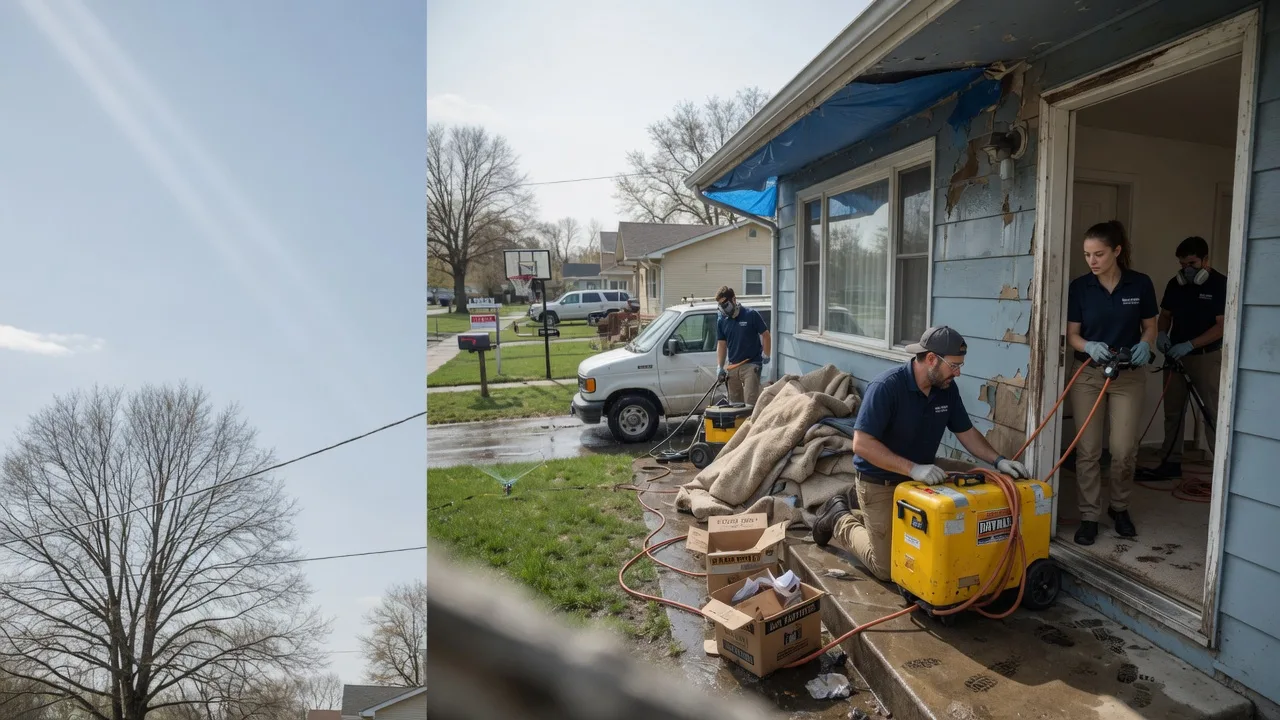 Basement Flood Cleanup in Berryton, KS near me